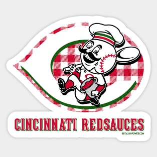 Cincinnati Red Sauces Sticker